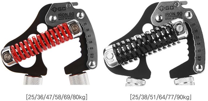 Регулируемый кистевой эспандер GD Iron Grip EXT - усовершенствованная модел...