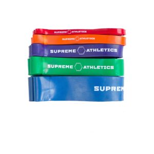Комплект из 5 резиновых петель Supreme Athletics