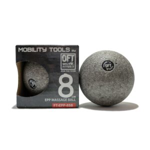 Массажный шар Original Fit Tools 8 см, серый